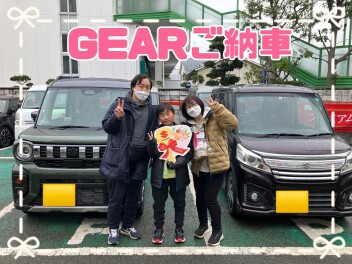スペーシアギアご納車しました！